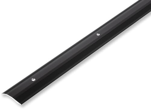 (18,48EUR/m) Übergangsprofil Höhenausgleichsprofil 40 x 1000 mm schwarz zum Schrauben Nahtdeckprofil Dehnungsfugenprofil Abdeckleiste Anpassungsprofil Höhenausgleich 2-16 mm