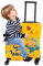 Kinder Handgepäck Koffer Katze – Reisekoffer, Kinderkoffer mit Licht & Geräuschen – Kindergepäck zum Draufsitzen – mit Stauraum Kindertrolley mit Rollen - Kinder Koffer Kinder kinderkoffer Kinderkoffe
