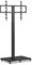 XINLEI Universal TV Stand on Wheels for Max 70” TVs up to 40kg, Swivel & Height Adjustable Table Top TV Stand, Max VESA 600x400mm TS005H