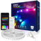 VKH LED Strip 10m, RGB-IC LED Streifen mit App, Segmentcontrol, Farbwechsel, Musik Sync, LED Lichterkette für Party, Zuhause, Schlafzimmer, Gaming, Küche Deko