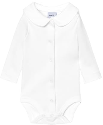 BABIDU Body Bebé Manga Larga Algodón 100%, Body Bebé Recien Nacido, Body Cuello Pico con Abertura Delantera, Tejido Transpirable Hipoalergénico Piel Sensible, Ropa Bebé Niño y Niña Unisex de Invierno