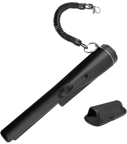 Metalldetektor Pinpointer - Handdetektor aus Metall | Wasserdichter Eisenfinder | Hochgenaues tragbares Finder-Gerät, professioneller Tester mit Holster für die Schatzsuche