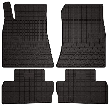 Wielganizator SolidPRO Gummimatten passend für Lexus is II (2005-2013) | Qualität: Premium - Genaue Passform, rutschfest 4-teilig Fußmatten- Schwarz