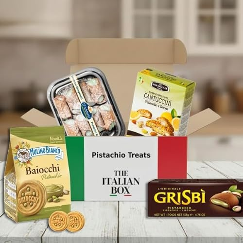 Pistachio Treats Box - Italian Snacks | The Italian Box