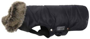 Wolters Cat&Dog 49004 Parka mit Fellkragen 24 cm, schwarz