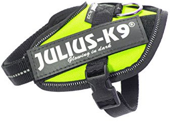 Julius-K9, Pettorina IDC Power, Taglia: 2XS / Baby 2, Colore: Verde neon