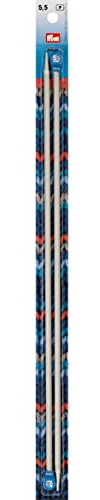 Prym 191479 Jackenstricknadeln ALU 40 cm 5,50 mm grau