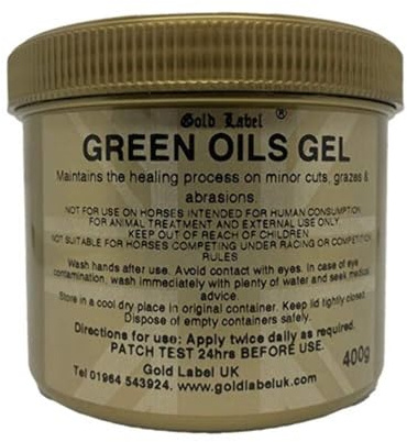 Other GOLD LABEL GREEN OILS GEL 400g, clear