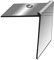 Treppenkantenprofil / Winkelprofil (40 x 37 x 2 mm) Aluminium eloxiert, gebohrt, Bronze Hell