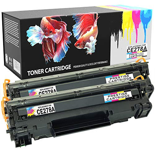 Prestige Cartridge CE278A 78A 2-er Pack Toner kompatibel für HP Laserjet Pro M1536 MFP, M1536DNF, P1560, P1566, P1600, P1606, P1606DN