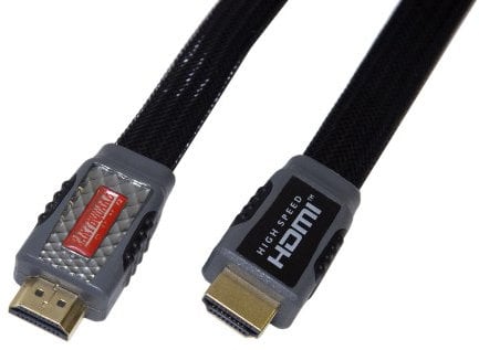 terremoto suono HD cavo V1.4 HDMI ad alta velocità con Ethernet e 3D funzionalità 1.5 Feet Nero
