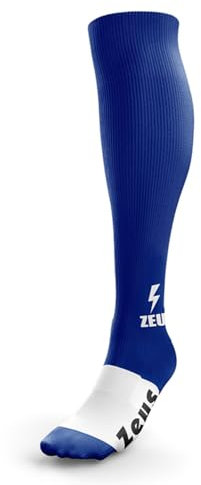 Zeus Calza Calcio Energy Blu Adulto