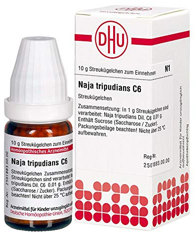 NAJA TRIPUDIANS C 6 Globuli 10 g