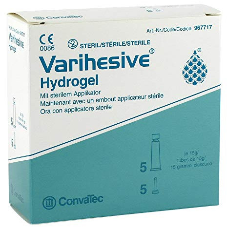 Varihesive Hydrogel mit Applikator