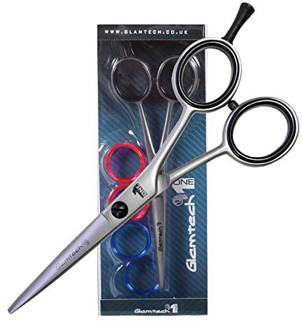 Glamtech One Haarschneideschere Friseurschere (7 Zoll) - Ergonomische scharfkantige Schere - Ideal zum Frisieren, Schneiden und Stylen
