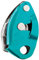 PETZL Erwachsene Sicherungsgerät GRIGRI, türkis, 8,9-11 mm, D14BT