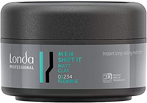 Londa Men Shift It Matt Clay Flexible, 1er Pack, (1x 75 ml), Unparfümiert