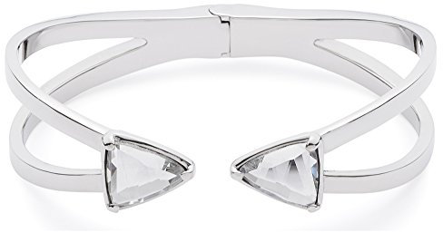LEONARDO HOME Armspange - Edelstahl Kristall - Bangle - Armreif - farblos