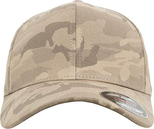 Flexfit Light Kappe, beige camo S/M