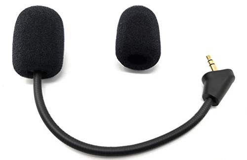 TNE Replacement Cloud Alpha Game Mic 3.5mm Microphone Boom only for Kingston HyperX Cloud Alpha/Cloud Alpha S Pro PS4 Xbox One Nintendo Switch Computer PC Gaming Headsets
