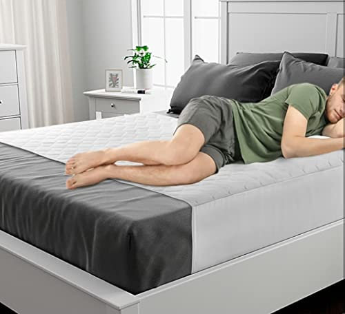 Lynmark Kylie Betteinlage für King-Size-Bett, waschbar, für Inkontinenz oder Schwangerschaft, strapazierfähig und absorbiert bis zu 10 Tassen