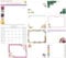 2025 Monthly Memo Board Midi Calendar Family Organiser Shopping
