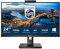 Philips 243B1JH - 24 Zoll FHD USB-C Docking Monitor, Webcam, höhenverstellbar (1920x1080, 75 Hz, HDMI, DisplayPort, USB-C, RJ45, USB Hub) schwarz