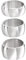 meditoys · Ring aus Edelstahl für Damen und Herren · Bandring 10 mm breit · Silber poliert Größe: 68 (21.6)