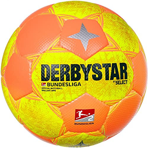 Derbystar 2. Bundesliga Brillant APS High Visible v21 Spielball Mehrfarbig 5