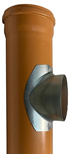 WASH Wäscheschacht Einwurf für Einwurftür Metall 250 mm Orange 1 Stück