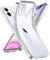 Supdeal Crystal Clear Case for iPhone 11, [Never Yellow] [Camera Protection], Thin Slim Fit Transparent Soft Silicone Phone Protective Case Cover, 6.1 Inch, Silver