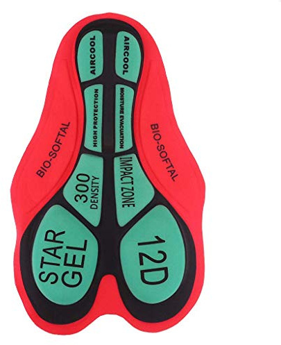 zalati Radhose Pad schnell trocknend weicher atmungsaktiver Stoff Unterwäsche Hose Kissen für bequemes Fahren
