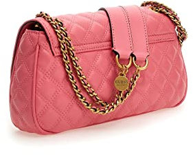 GUESS Giully Rabat bandoulière Convertible, Sac Femme, pastèque, Taille Unique