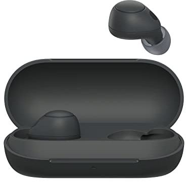 Sony WF-C700N Wireless, Bluetooth, Noise Cancelling Earbuds (Small, Lightweight Earbuds with Multi-Point Connection, IPX4 rating, up to 20 HR battery, Quick Charge, iOS & Android) Black