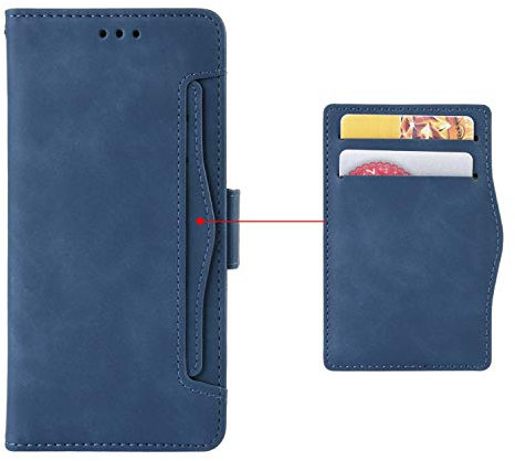 EasyShow Schutzhülle für Nokia C22 Hülle, Nokia C22 Schutzhülle Handy Lederhülle PU Leder Hülle Handytasche Cover Handyhülle für Nokia C22 Ledertasche-Blau