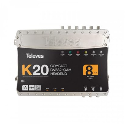 K20 - Kompaktkopfstelle 12 Transponder TELEVES K20-12