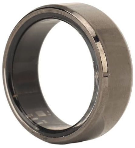 Septpenta Smart Ring, Armband, Tragbarer Fitness Tracker mit Remote Fotofunktion Zum Aufzeichnen und Analysieren Ihrer Gesundheitsdaten für Android und OS (Schwarz)(12)