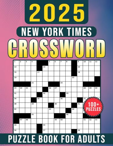 New York times Crossword Puzzle Book For Adults