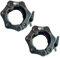 MuscleForge® Olympische 50mm Hantelverschlüsse, Gewichtstangenklammern, Schnellverschluss Langhantel Klemmen für Olympische Hantel, sicher befestigte 2 Stück für Krafttraining, Fitness, Gewichtheben