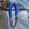 ID30-100 mm Länge 400 mm-700 mm Silikon-Flexschlauch Luftansaugrohr Kühlerrohr Hochdrucktemperatur-Gummiverbinder-Blau-700 mm-ID 65 mm