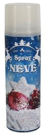 Bomboletta Neve Spray 100 ml Decorazioni Natalizie per Casa e Albero di Natale Ghirlande vetri finestre