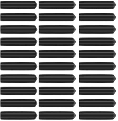 40 Pcs Liquor Pourers Dust Covers Rubber Bottle Pourer Cap Dust Covers Bottle Pourer Cover Dispenser Spout Dust Covers for Spirits Oil Pourer Tapered Spout Wine Oil Coffee Jar Bottles (Black)