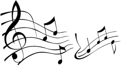 Vinyl Music Wall Sticker Bedroom Music Notes Decorative Hallway Black Vinyl Wall Art Sticker Home Decor-S-42x80cm