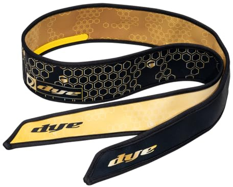 Dye Paintball Head Tie DyexHalo, Headband, Hypercam black/gold