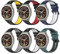 aceyoon 6 Pezzi Cinturino per Huawei GT5 Pro/GT5/GT4 46 mm, Cinturini di Ricambio 22mm Sportivo Silicone Compatibile con Samsung Galaxy Watch 3 45mm/Watch 46mm, per Amazfit GTR4/GTR3