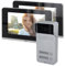 DiO Connected Home Kit visiophone Multi Appartement Unité Extérieure 2 Boutons + 2 Écrans 7''