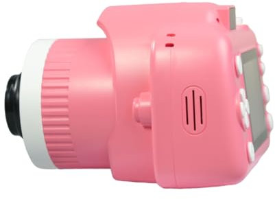 CAXUSD Children's Photo Projector Kids Mini Camera with Ai Editing Portable for Camping