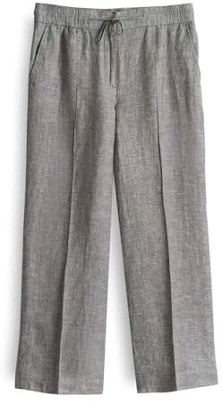 OPUS Damen City Pants | City Pants MAIKITO Linen Relaxed aus reinem Leinen Olive Leaf, 38