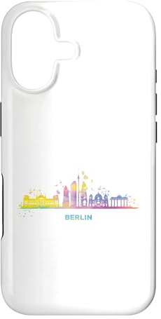 Hülle für iPhone 17 Skyline Bunt Berliner Stadtbild Berlin
