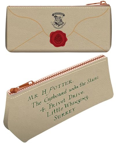 Harry Potter Letter Shaped Pencil Case, Multi, AS Described